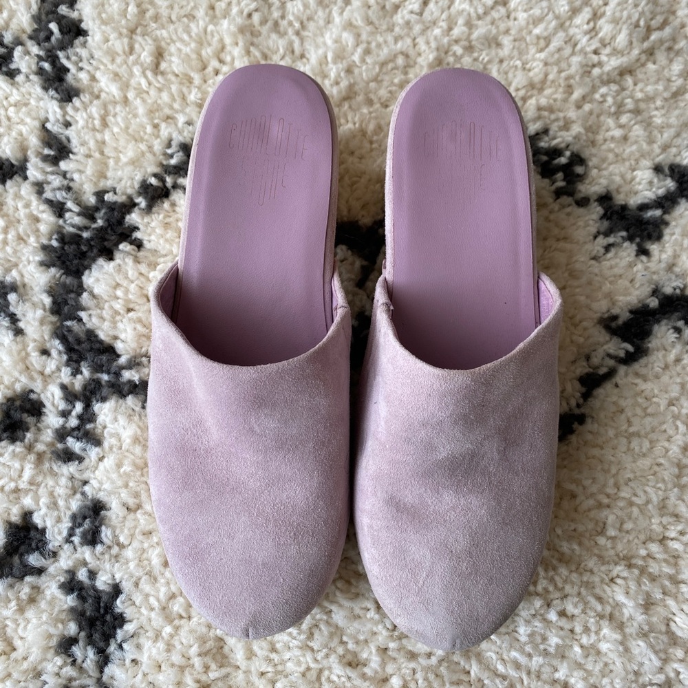 Charlotte Stone Martino heels in Lilac size 9